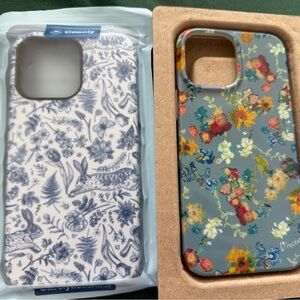 Blue Floral iPhone Case Protective and Stylish